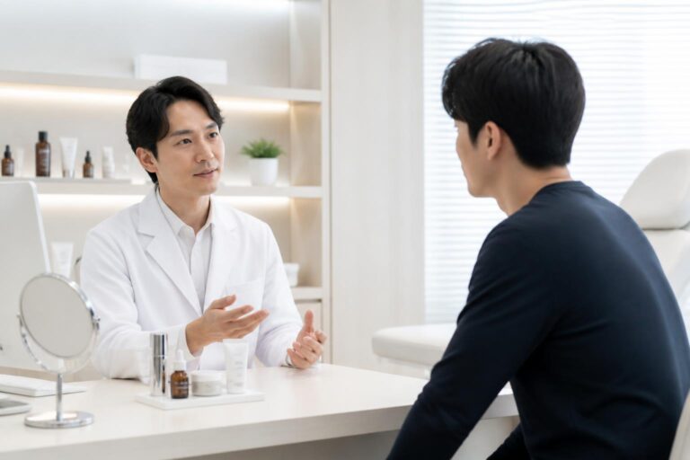 男性のニキビ跡を改善するための食事方法は？