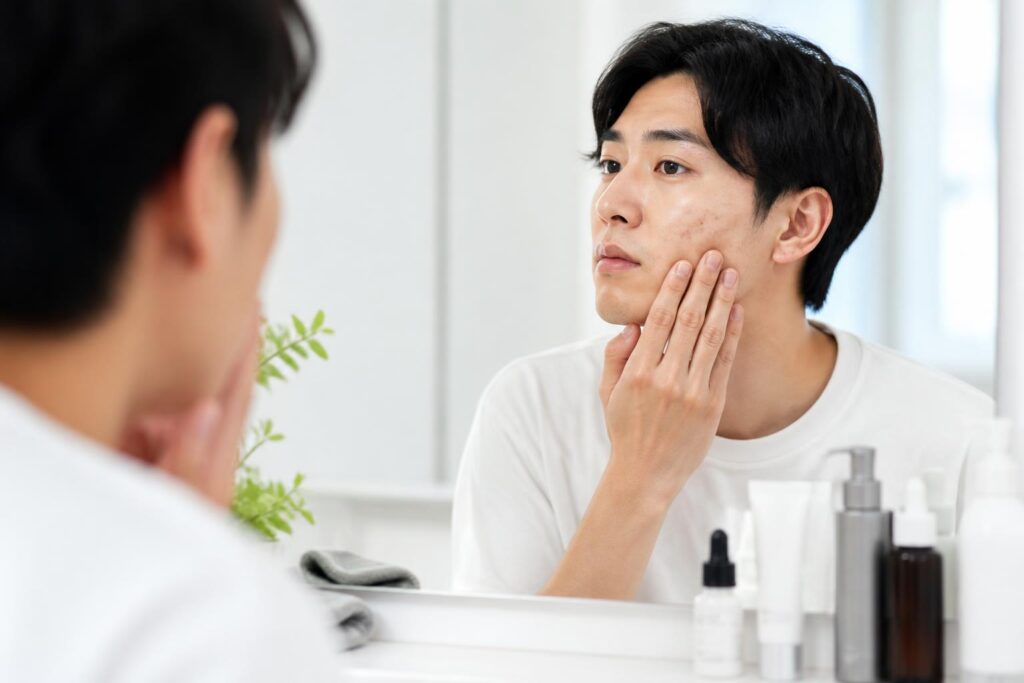 男性のニキビ跡に使える薬のおすすめは？